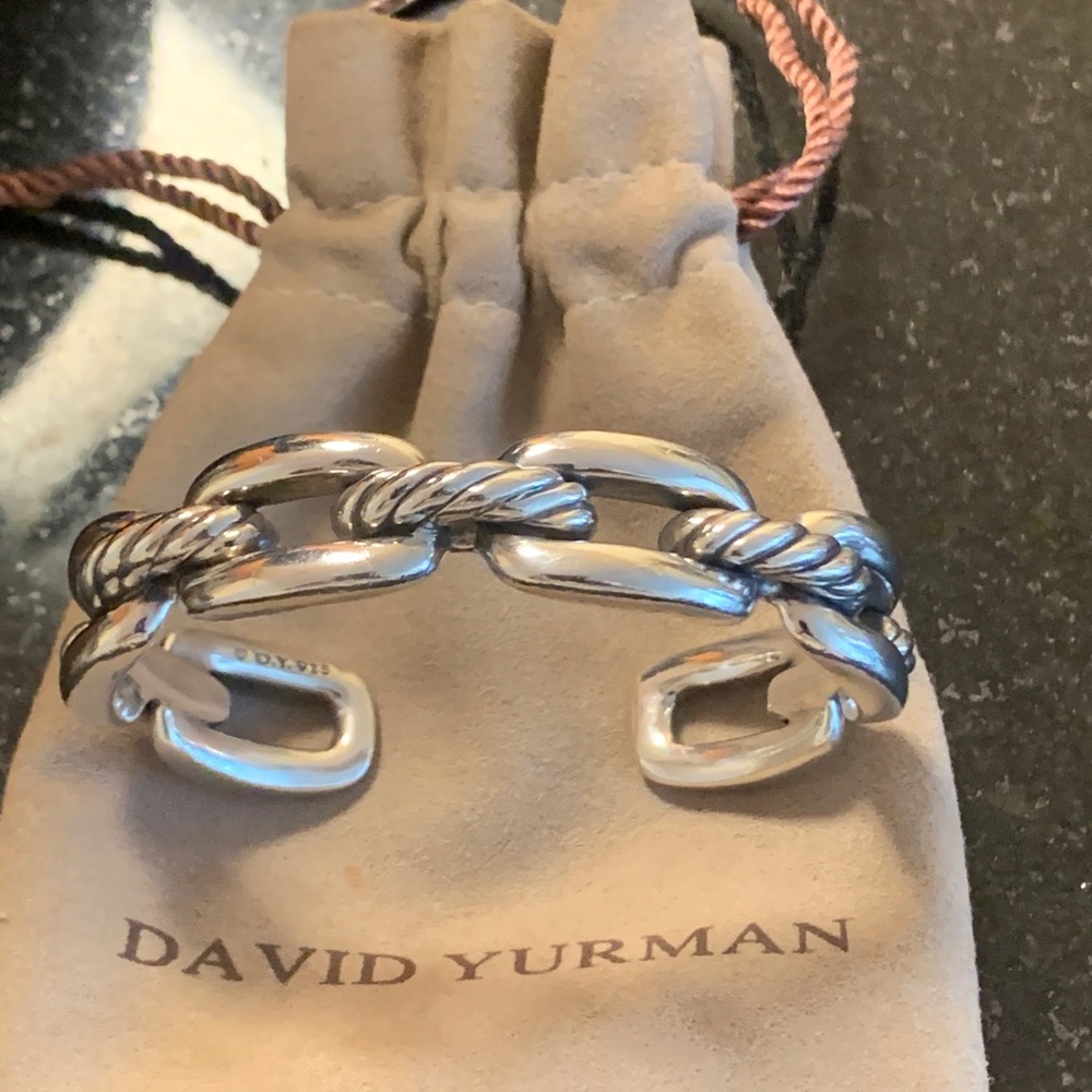 David Yurman Wellesley Chain Link Cuff 14MM